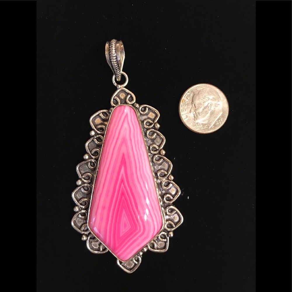 Botswana Agate Pendant - Picture 1 of 3